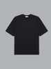 Interlock Supima Oversized T-Shirt Black
