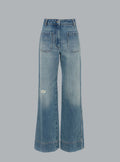 ALINA JEAN - REGULAR WORN BLUE WASH