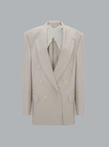 RELAXED DOUBLE BREASTED BLAZER