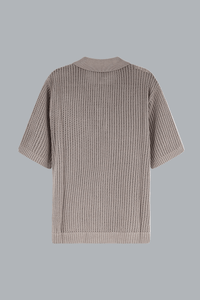 BEVERLY KNIT POLO KHAKI