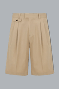 Short Long Coton BEIGE