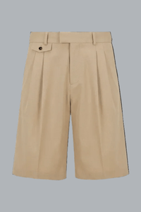 Short Long Coton BEIGE