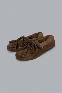 Boat Loafer Native Tassel Suede