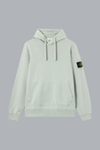 ORGANIC COTTON FLEECE HOODIE SWEATER SAGE