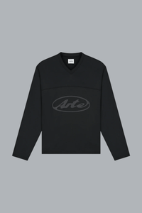 Circle Logo Longsleeve Black