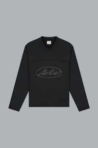 Circle Logo Longsleeve Black