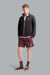 LOGO ZIP THROUGH SWEATER