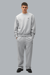 Heart Logo Sweatpants Grey