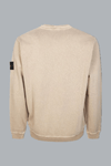 OLD' EFFECT MALFILÉ FLEECE SWEATSHIRT DESERT SAND