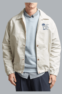 Veste Slogan Palmier OFF WHITE