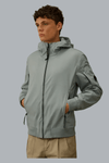 SHELL-R HOODED LENS JACKET BLUE