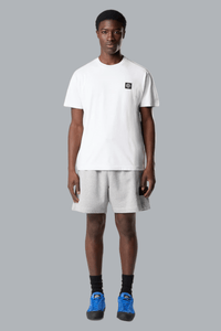 T-shirt van 60/2 katoenjersey, lichtblauw.