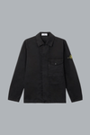 ORGANIC COTTON STRETCH BROKEN TWILL SHIRTS BLACK