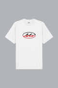 Circle Logo Cut T-shirt White