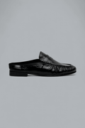 PENNY LOAFER WRINKLE MULE
