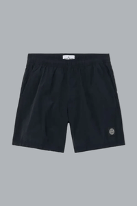 NYLON METAL IN ECONYL REGENERATED NYLON SWIM SHORTS NAVY BLUE