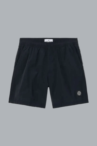 NYLON METAL IN ECONYL REGENERATED NYLON SWIM SHORTS NAVY BLUE