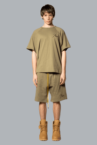 CLASSIQUE RAGLAN TEE MOSS GREEN / BLACK
