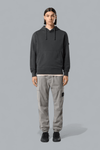 STRETCH ORGANIC BROKEN TWILL COTTON 'OLD' EFFECT CARGO PANTS