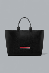 PEBBLE GRAIN LEATHER MEDIUM TOOL TOTE BAG