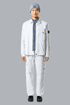 ORGANIC COTTON STRETCH BROKEN TWILL SHIRTS SKY BLUE