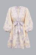 INDRA PLUNGE MINI DRESS