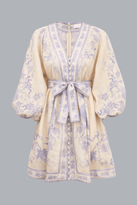 INDRA PLUNGE MINI DRESS