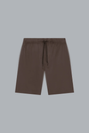 Interlock Supima Sport Shorts Ebony Brown