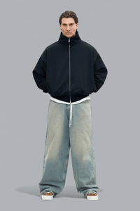 COLLARED BOMBER JACKET