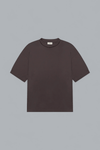 Interlock Supima Oversized T-Shirt Asphalt
