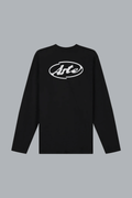 Back Circle Logo Longsleeve Black