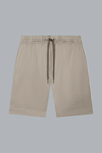 Interlock Supima Sport Shorts Loodgrijs