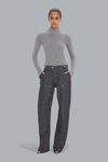 PANELLED JEANS