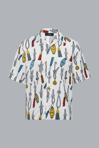 KEYS CAMP SHIRT IVORY