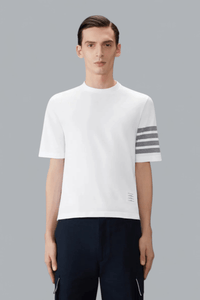 4 BAR SUSTAINABLE JERSEY T-SHIRT