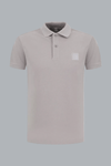 S.I. GHOST ORGANIC COTTON PIQUÉ POLO SHIRT DUST