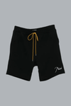 KLASSIEKE SWEATSHORT ZWART/WIT