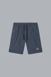 S.I. GHOST NYLON SMERIGLIATO SHORTS SLATE BLU