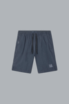 S.I. GHOST NYLON SMERIGLIATO SHORTS SLATE BLU