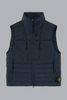SEAMLESS TUNNEL NYLON DOWN-TC VEST NAVY BLUE