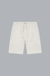 Linen Stretch Sport Shorts Light Grey