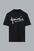 AMIRI SCRIPT T-SHIRT ZWART