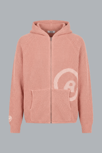 A Logo Zip Through Hoodie