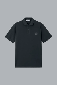 50/2 ORGANIC COTTON PIQUÉ POLO SHIRT NAVY BLUE