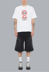 WARNING HIGH RISK T-SHIRT WHITE