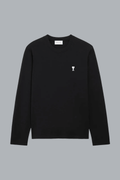 CONTRASTED AMI DE COEUR LONG SLEEVE T-SHIRT