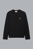 CONTRASTED AMI DE COEUR LONG SLEEVE T-SHIRT
