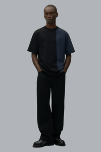 Circle Logo Pocket Pants Black