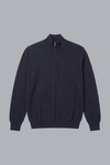Zip Up Mock Neck