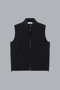 LIGHT SOFT SHELL-R e.dye TECHNOLOGY WITH PRIMALOFT INSULATION VEST BLACK